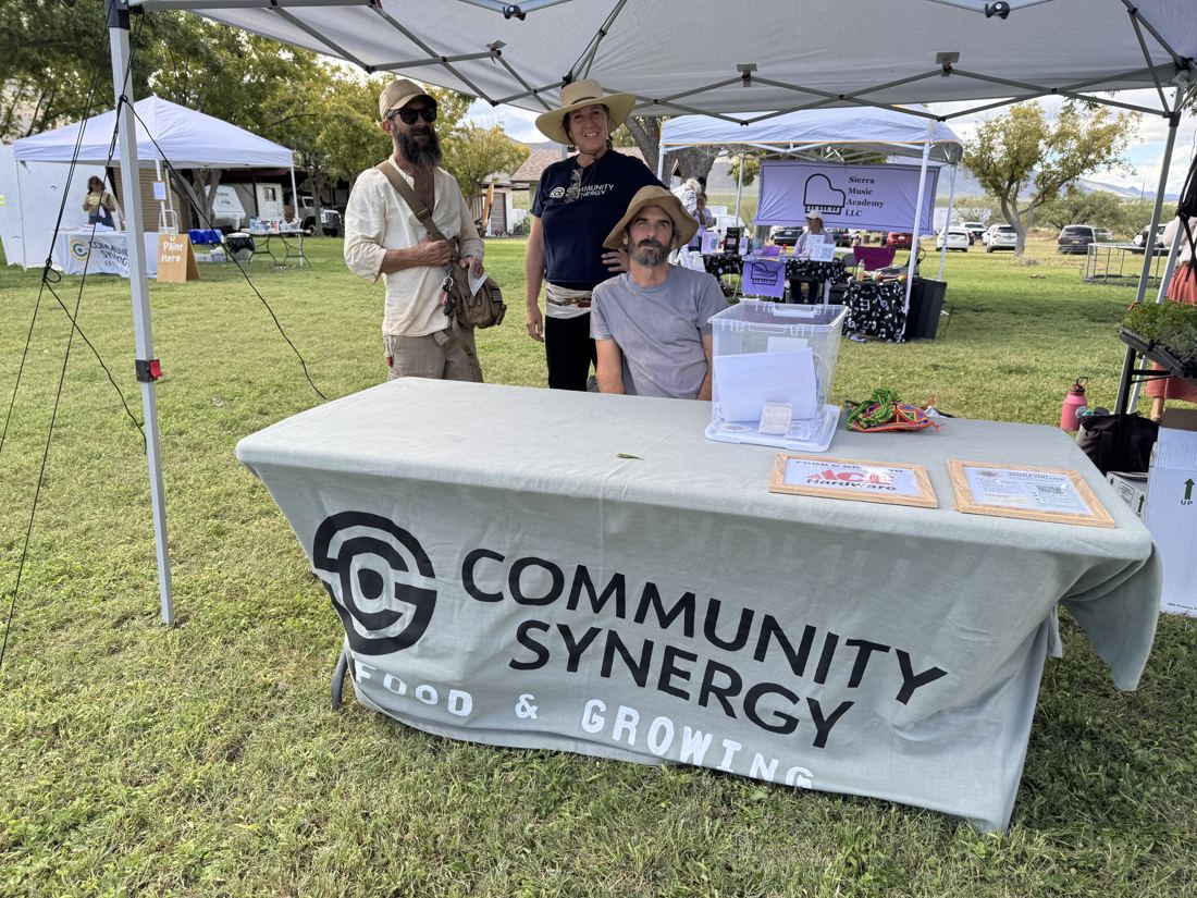 The Food & Growing table at Eco Fest 2026