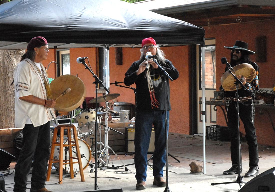 Musicians opening Eco Fest 2026 on the stage