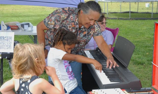Keyboard lesson
