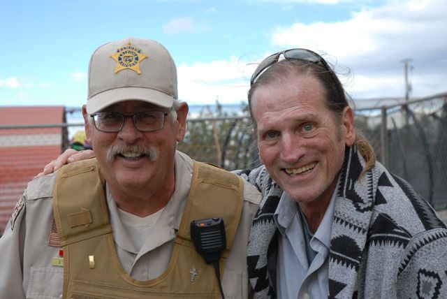 An Arizona Ranger with a guest